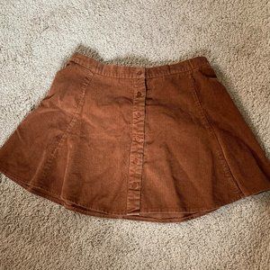Corduroy Skirt